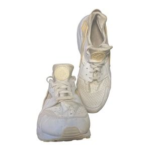 Size 13 - Nike Air Huarache All White 2014